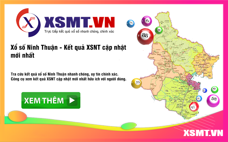 Xổ số Ninh Thuận - XSNT cập nhật kết quả mới nhất